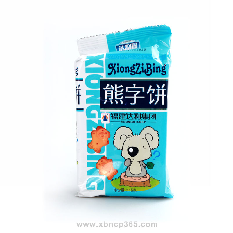 福建达利园熊字饼 115g/袋