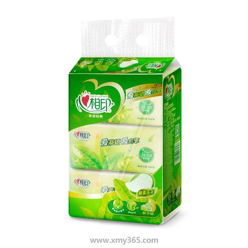 心相印茶语经典456张 3包/提