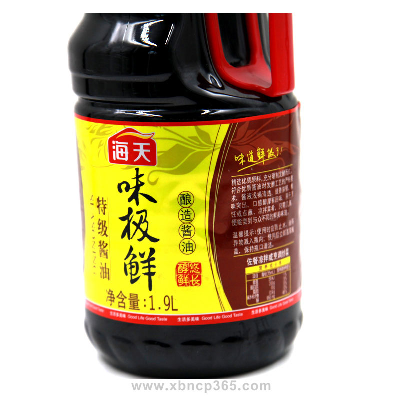 海天味极鲜特级酱油 1.9l/瓶