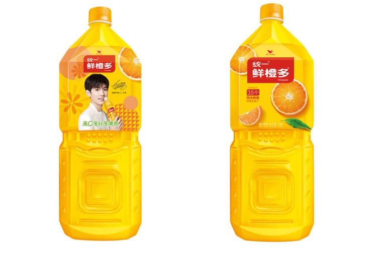 统一鲜橙多 2l*6瓶/件