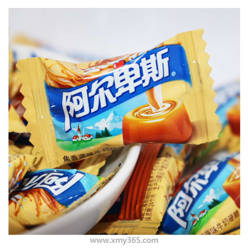 阿尔卑斯原味奶糖(散装) 500g/袋