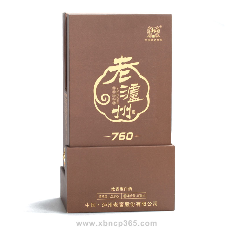 52°老泸州760浓香型 500ml/瓶