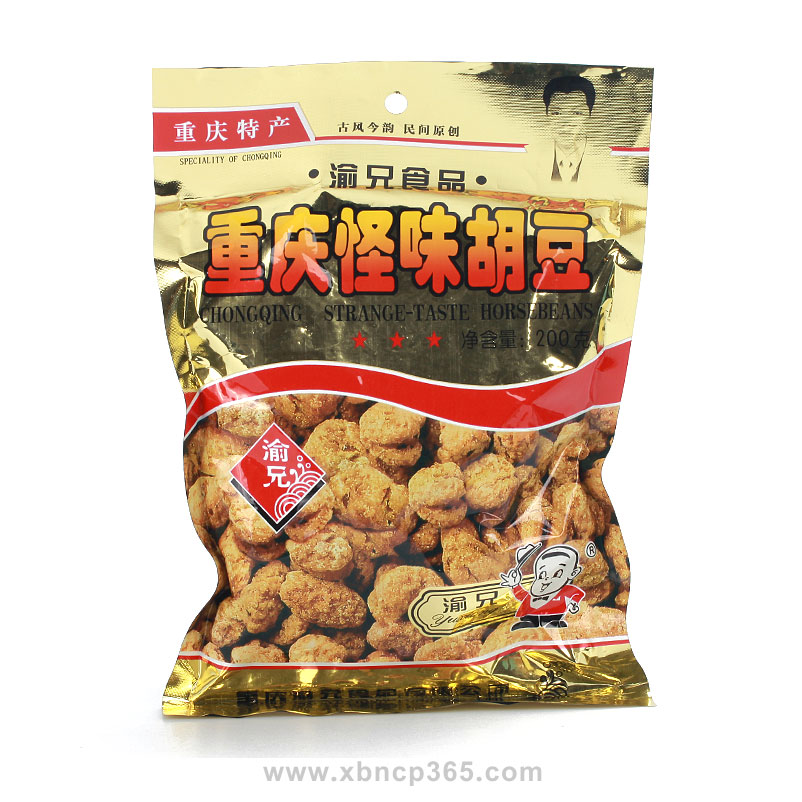 [休闲零食 重庆怪味胡豆 200g/袋